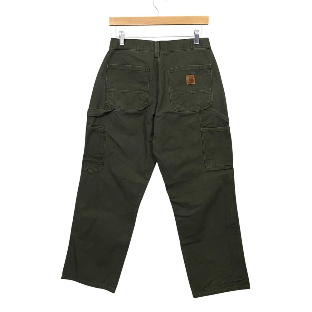Carhartt 100% Cotton Work Pants Loose Fit Size 30 - Picture 3 of 10